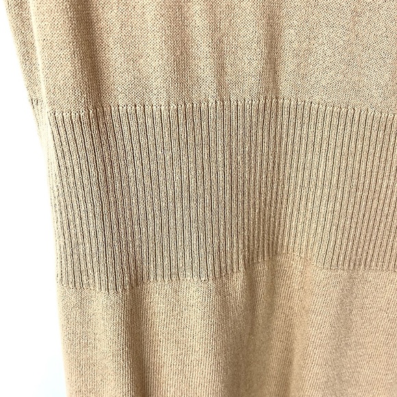 Intermix Celia Beige Sleeveless Knit Maxi Dress - Picture 5 of 8